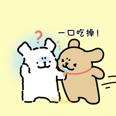 线条小狗