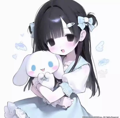 女头像手绘
