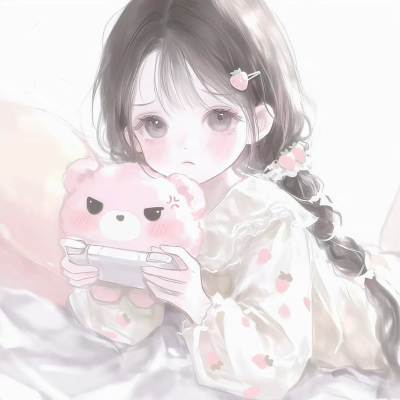 女头像手绘