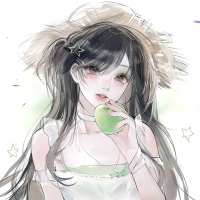 女头像手绘