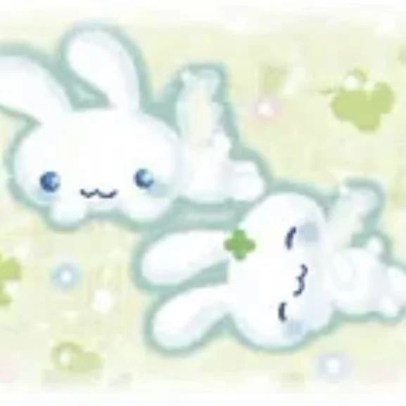 绿色系四叶草萌物头像