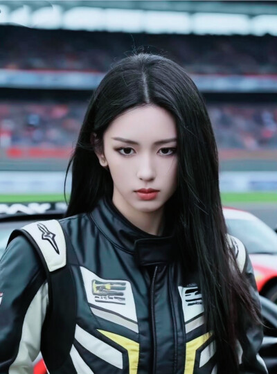 美女塞车服（赵丽颖、迪丽热巴、虞书欣、白鹿、孟子义、陈都灵、周也）