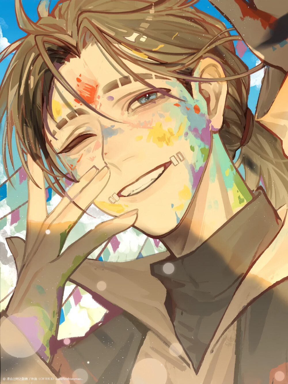 我放在这里的头像都是在快手上面放到这里给粉丝用的，请不要乱传