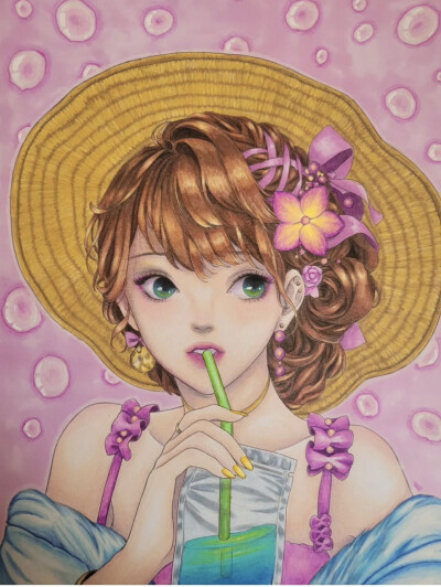 涂色