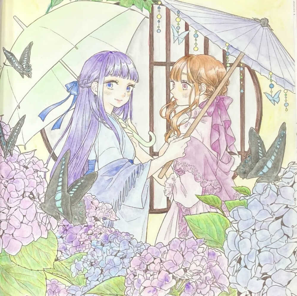 涂色