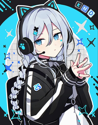 蓝色头像
