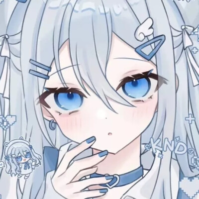 蓝色头像