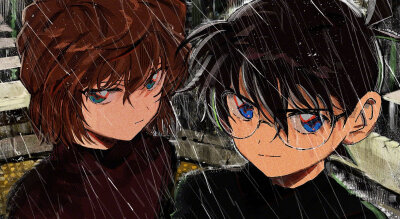 江户川柯南 & 灰原哀(❁´ω`❁) (❁´ω`❁)
#动漫# #名侦探柯南# X:segami_poyo ​​​