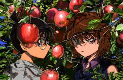 江户川柯南 & 灰原哀(❁´ω`❁) (❁´ω`❁)
#动漫# #名侦探柯南# X:segami_poyo ​​​