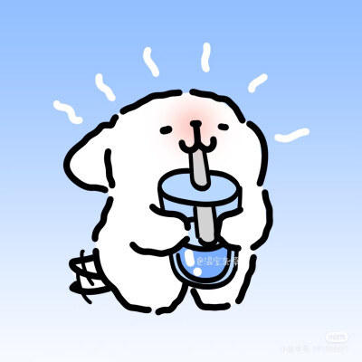 线条小狗