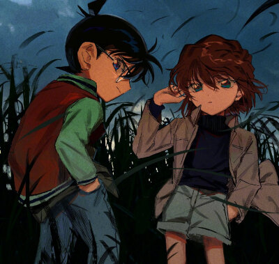 江户川柯南 & 灰原哀(❁´ω`❁) (❁´ω`❁)
#动漫# #名侦探柯南# X:segami_poyo ​​​
