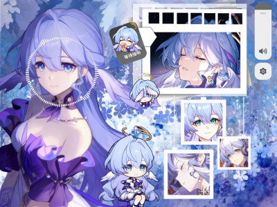 迷迷＋符玄＋三月七＋知更鸟＋银浪＋流萤＋花火＋阮•梅＋大黑塔