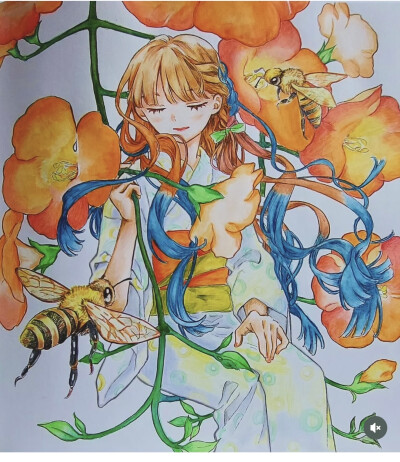 涂色