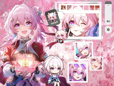 迷迷＋符玄＋三月七＋知更鸟＋银浪＋流萤＋花火＋阮•梅＋大黑塔