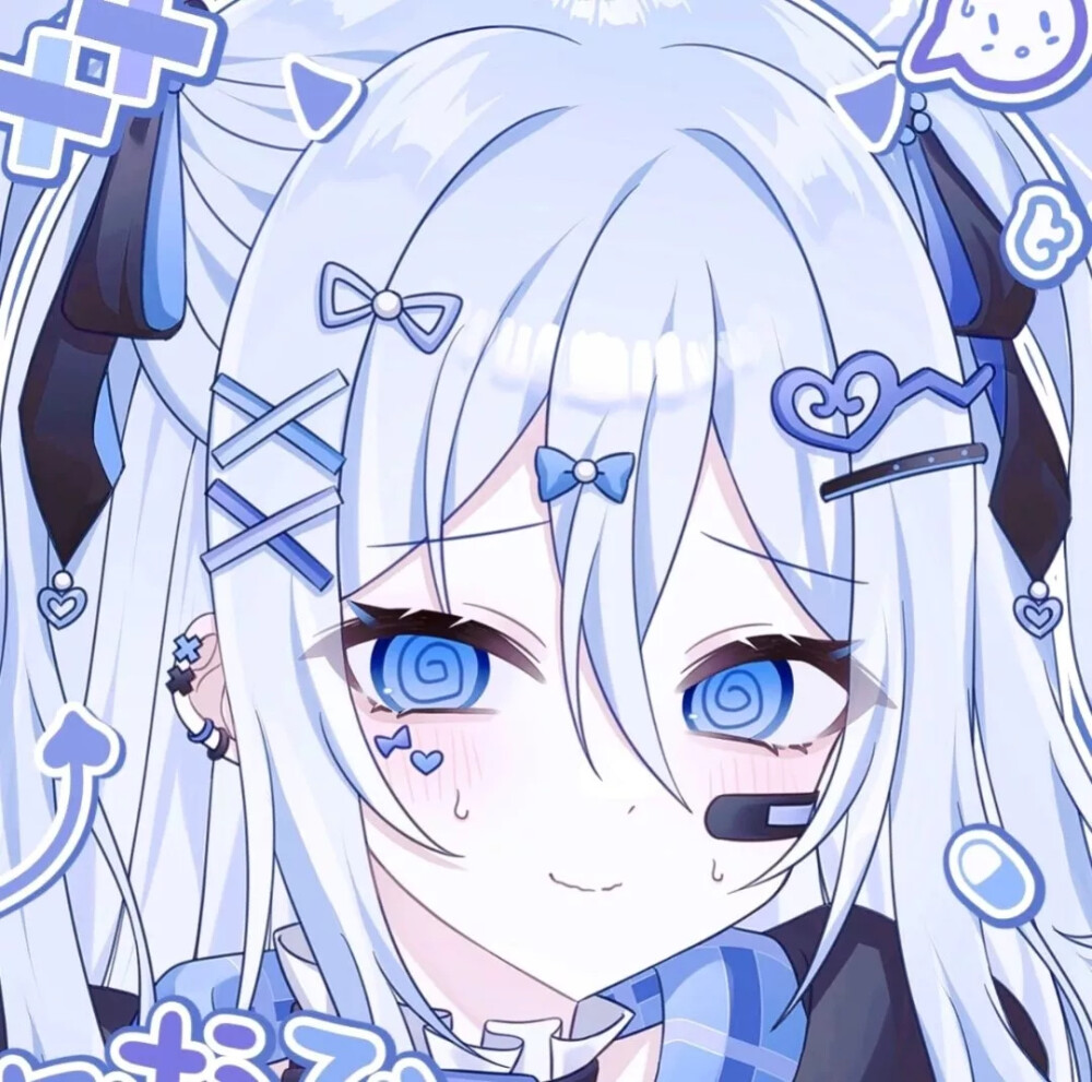 蓝色头像