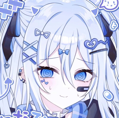 蓝色头像