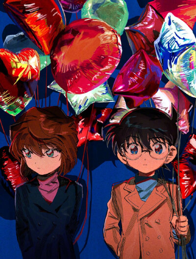江户川柯南 & 灰原哀(❁´ω`❁) (❁´ω`❁)
#动漫# #名侦探柯南# X:segami_poyo ​​​