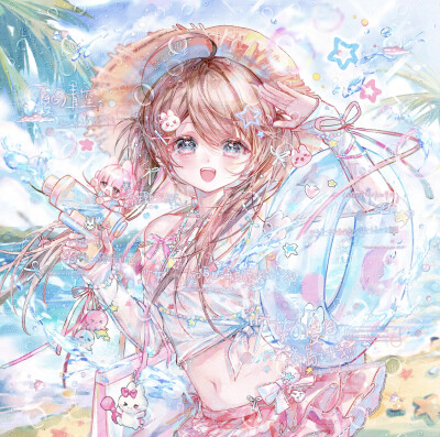 夏日日记账本
底图✔️↑⭐ 画师：节气气气

