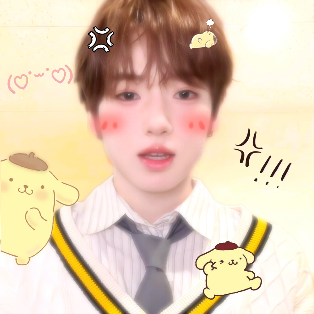 ： 家人们 我和乌萨奇我俩谁更萌？
