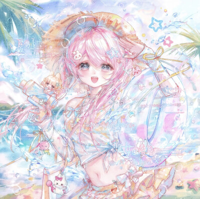 夏日日记账本
底图✔️↑⭐ 画师：节气气气
