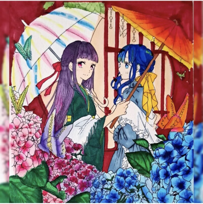 涂色