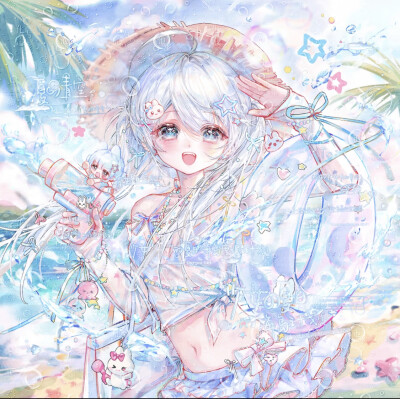 夏日日记账本
底图✔️↑⭐ 画师：节气气气
