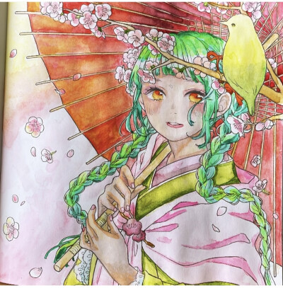 涂色