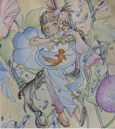 涂色