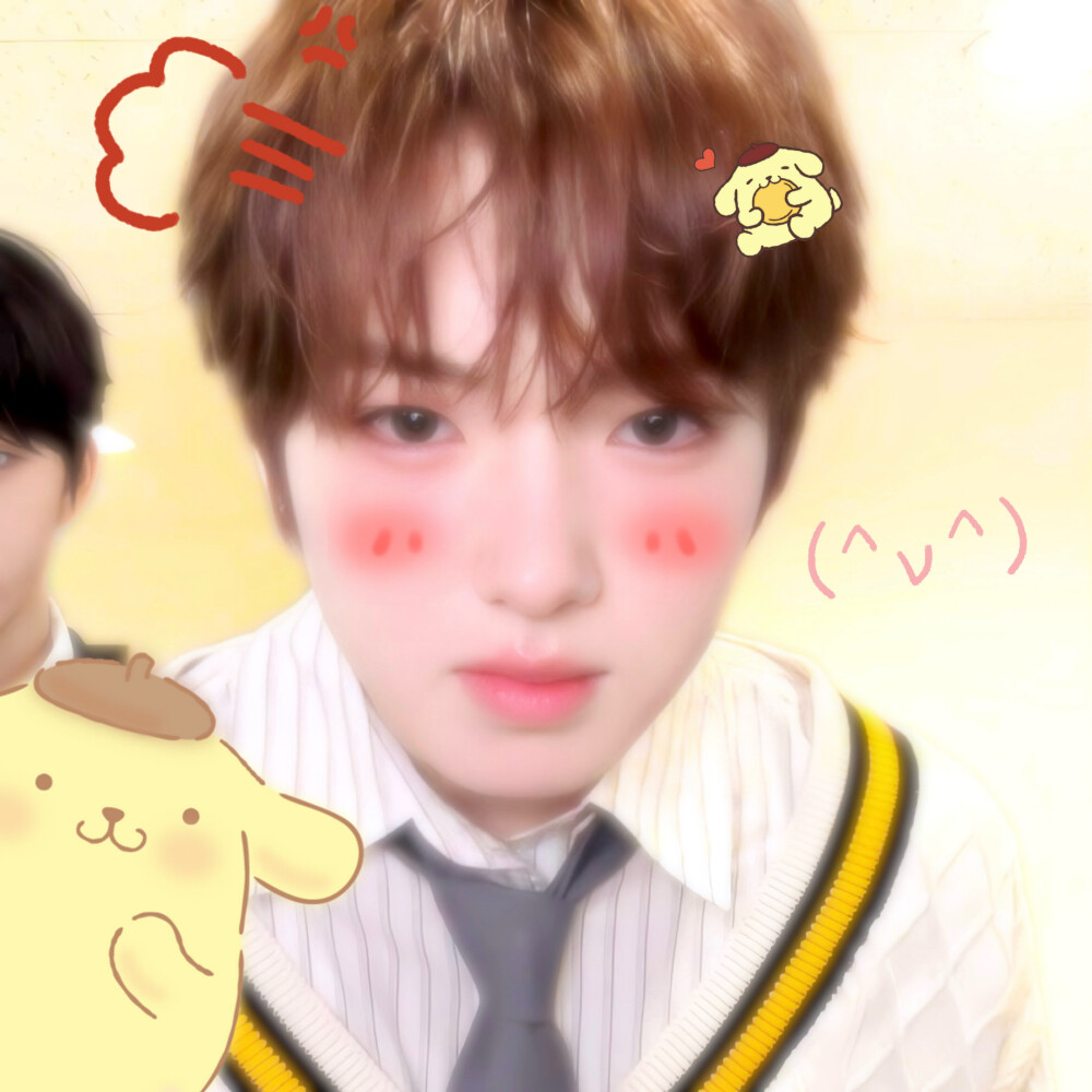 ： 家人们 我和乌萨奇我俩谁更萌？
