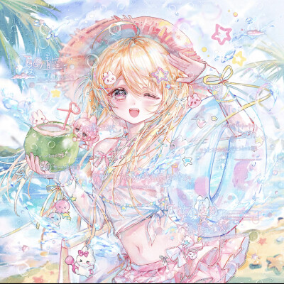 夏日日记账本
底图✔️↑⭐ 画师：节气气气
