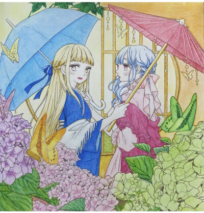 涂色