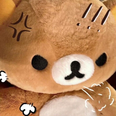 萌物头像 轻松熊自嘲熊