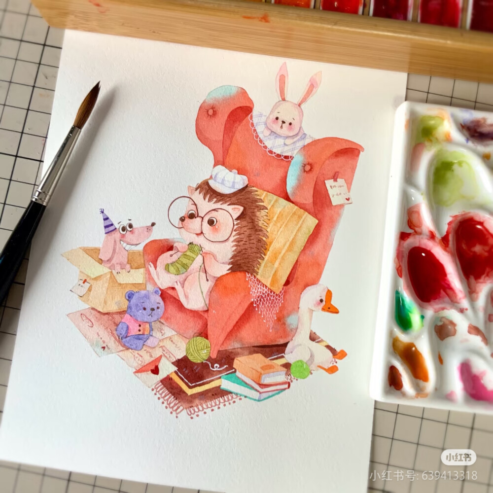 番薯插画