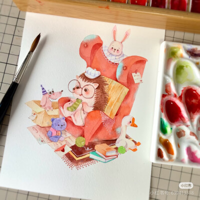番薯插画