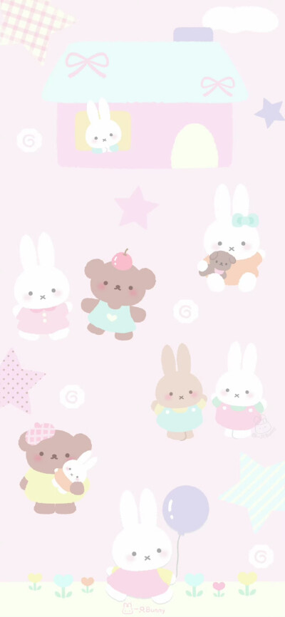可爱卡通少女心壁纸