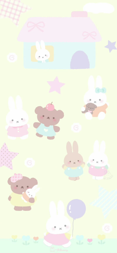 可爱卡通少女心壁纸