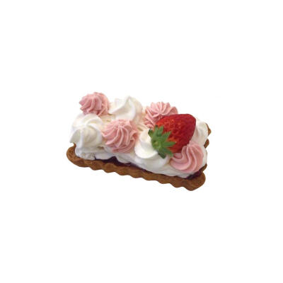 草莓甜品白底头像