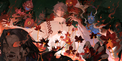 阴阳师 修罗鬼童丸
鬼生花