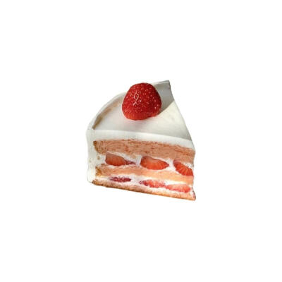 草莓甜品白底头像