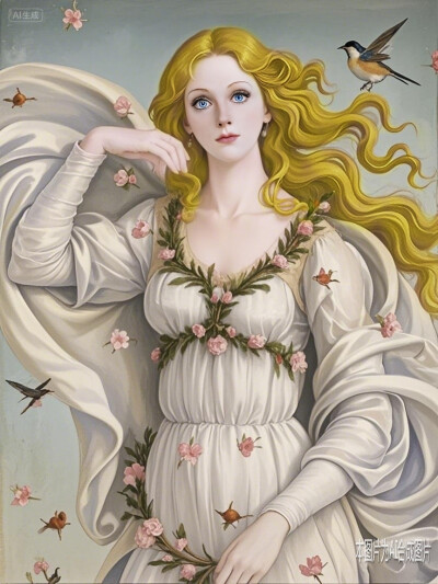 金发美女