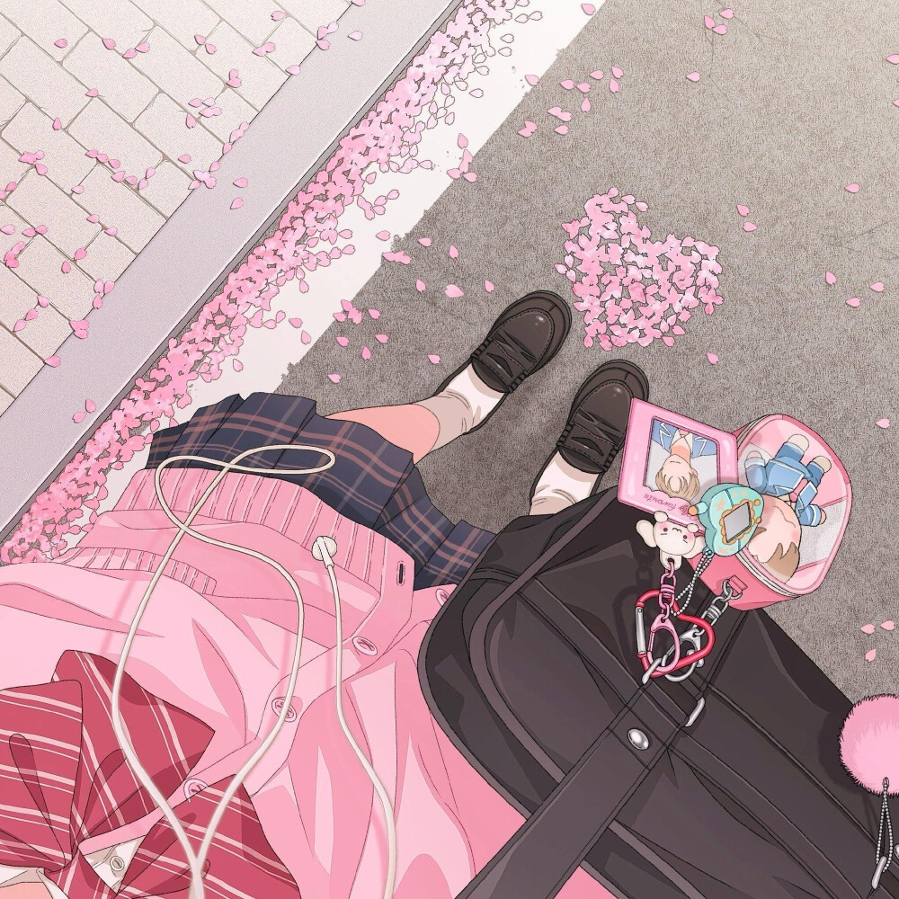 粉色少女心背景图