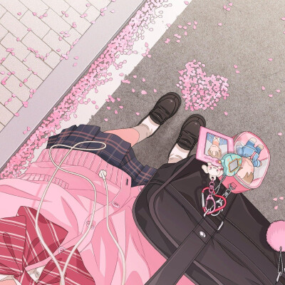 粉色少女心背景图