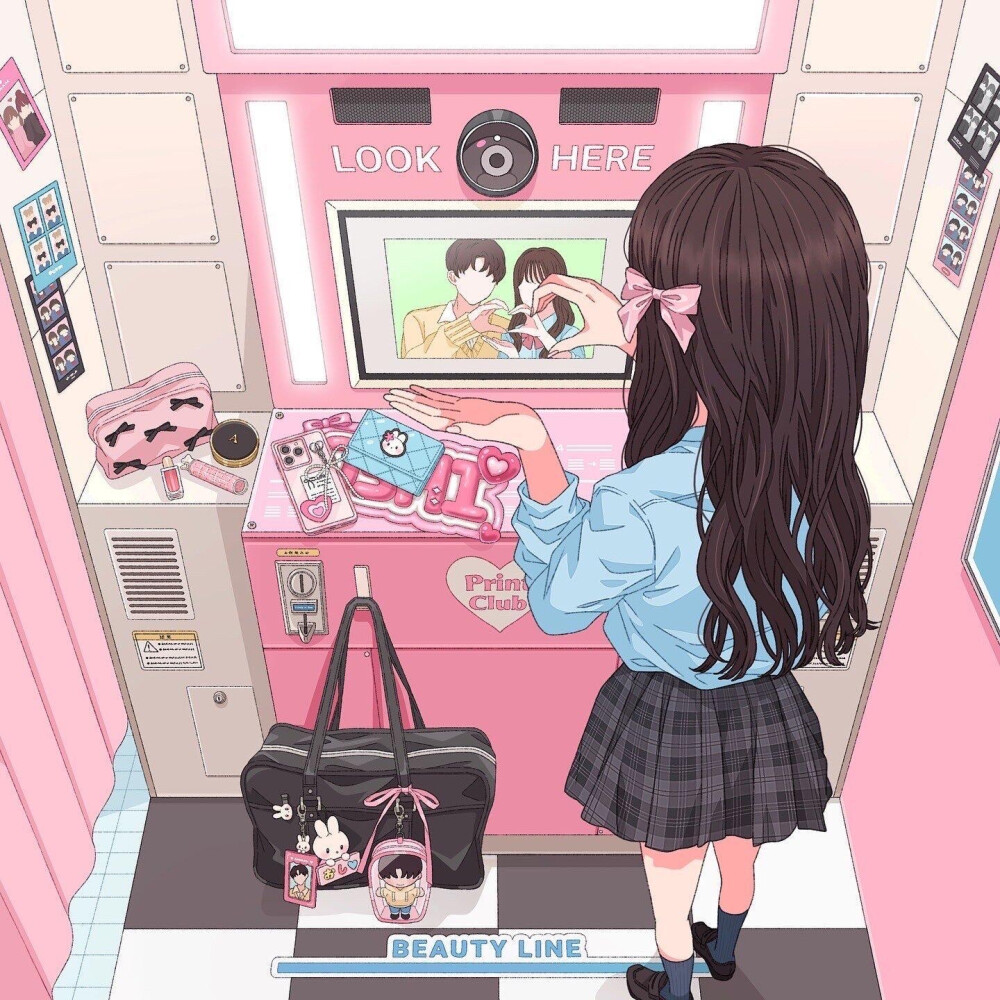 粉色少女心背景图