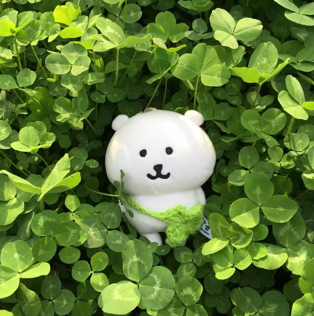 幸运四叶草可爱玩偶头像