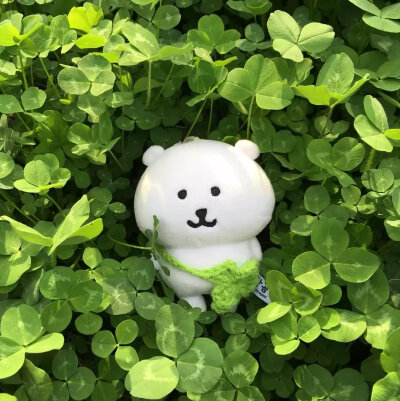 幸运四叶草可爱玩偶头像
