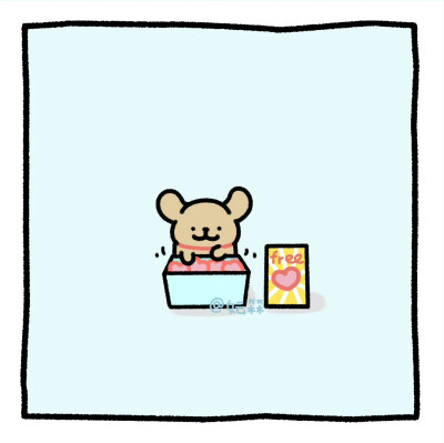 线条小狗