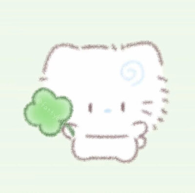 幸运四叶草可爱头像