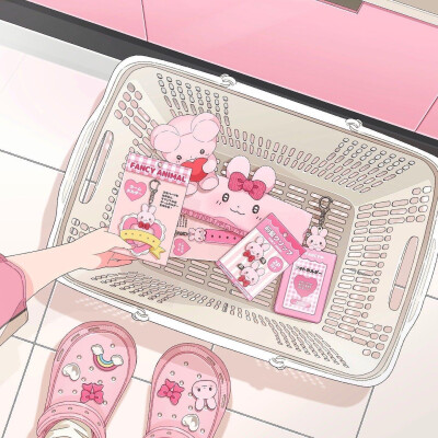 粉色少女心背景图