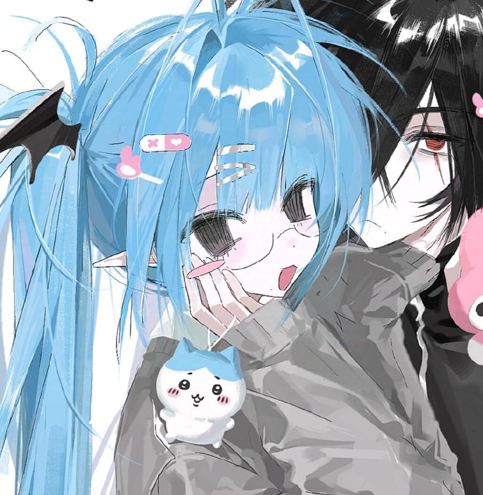 ♡Milk-rabbit-planet♡＃动漫头像＃Wechat头像＃古风头像＃可爱头像＃可爱女头＃手绘头像＃情侣头像＃黑白头像
