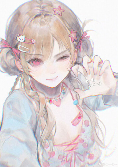 插画精选｜画师：七一七--